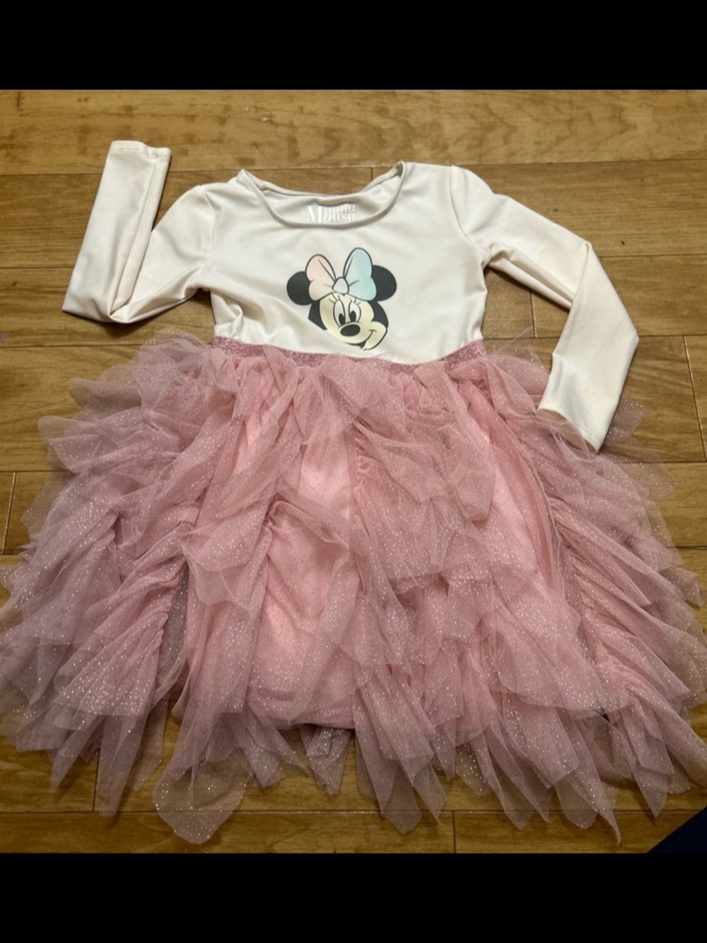 Kids Pink Minnie Mouse Tutu Dress Minnie Mouse Disney Dress 4T
